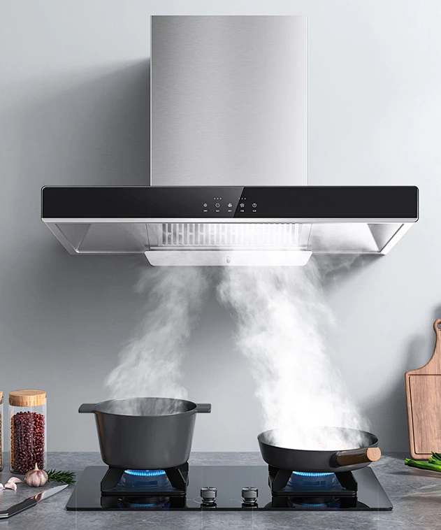 Turn on the range hood when cooking, but not when boiling water and cooking rice